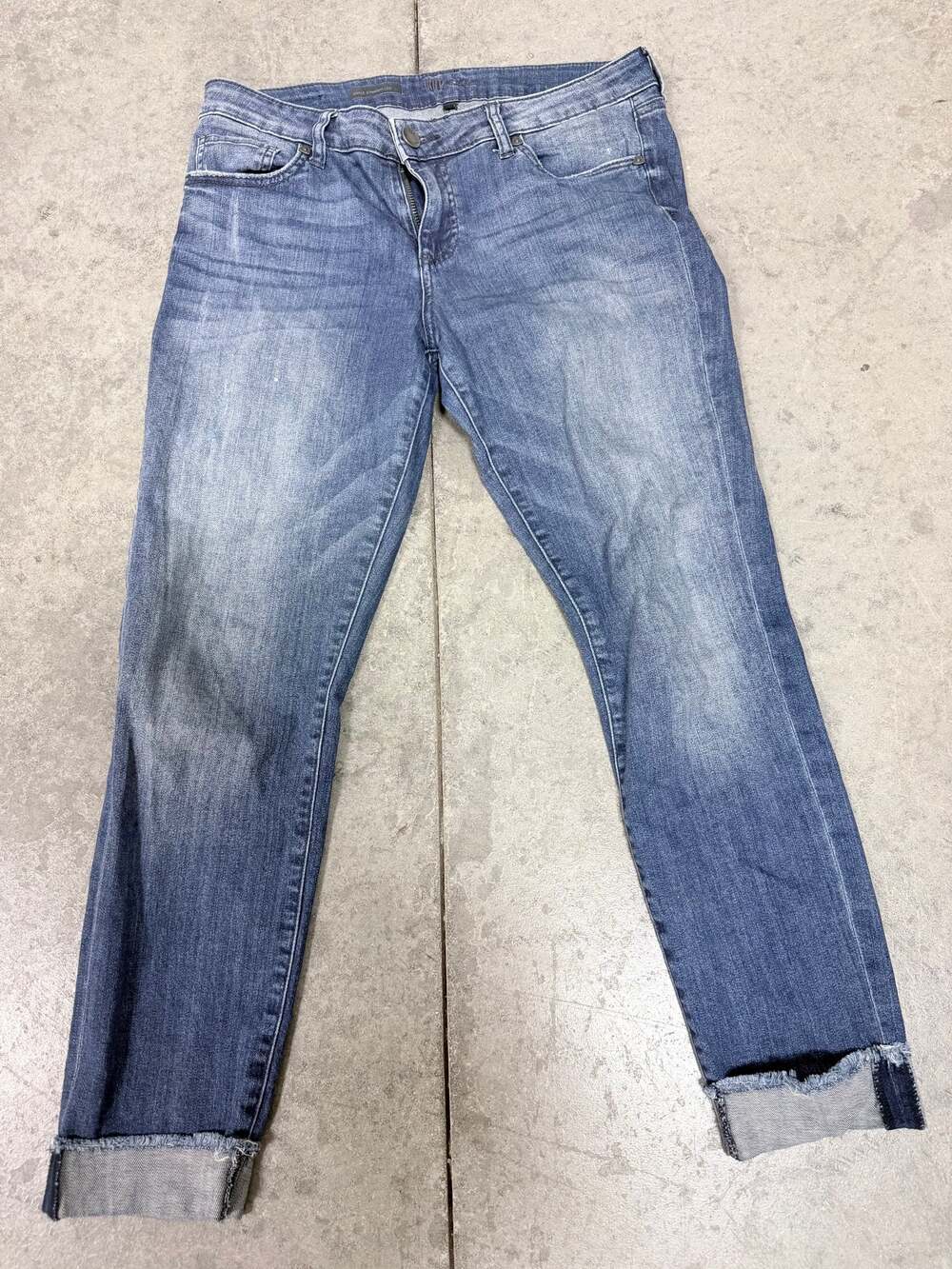 LN women’s KUT from the Kloth Ankle Straight Leg Jeans, Size 8